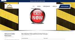 Desktop Screenshot of collierrestoration.com